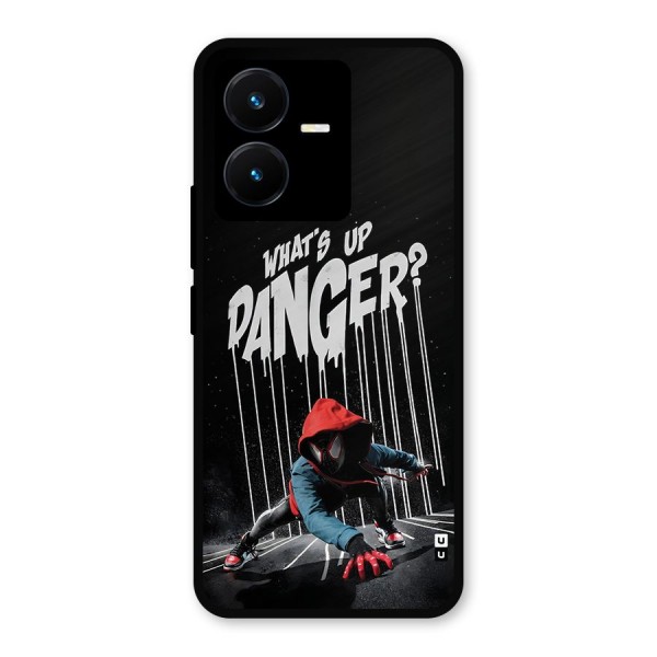 Danger Up Metal Back Case for Vivo Y22