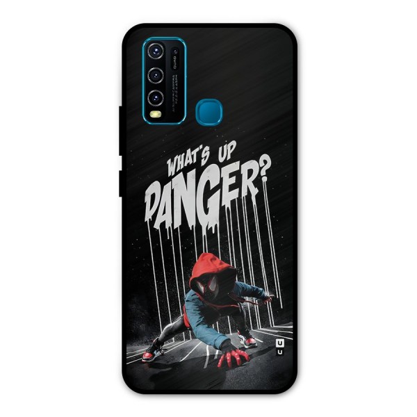 Danger Up Metal Back Case for Vivo Y30