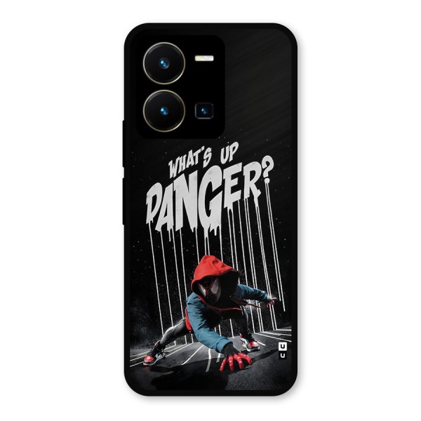 Danger Up Metal Back Case for Vivo Y35