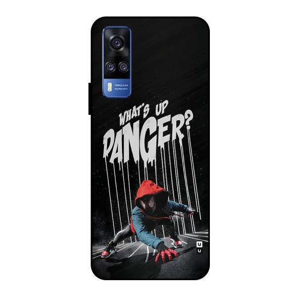 Danger Up Metal Back Case for Vivo Y51