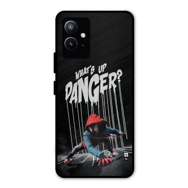 Danger Up Metal Back Case for Vivo Y75 5G