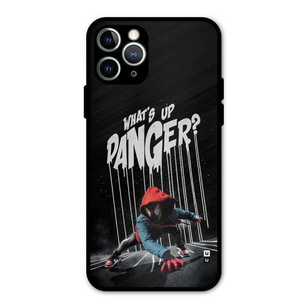 Danger Up Metal Back Case for iPhone 11 Pro Max