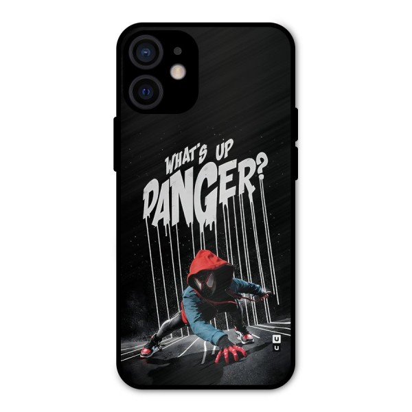 Danger Up Metal Back Case for iPhone 12 Mini