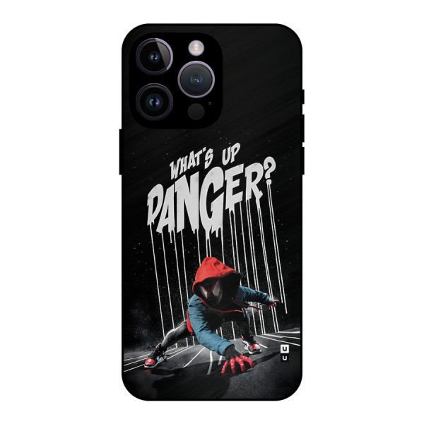 Danger Up Metal Back Case for iPhone 14 Pro Max