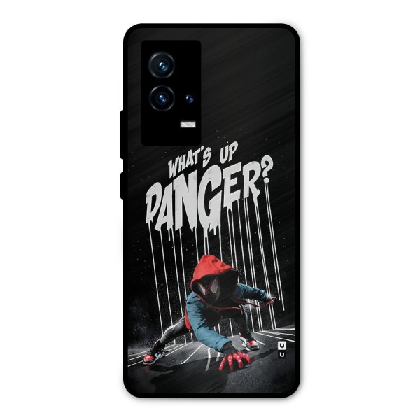 Danger Up Metal Back Case for iQOO 9 5G