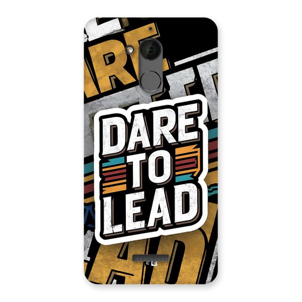 Dare To Lead Back Case for Coolpad Note 5