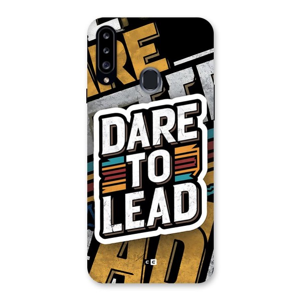 Dare To Lead Back Case for Galaxy A20s