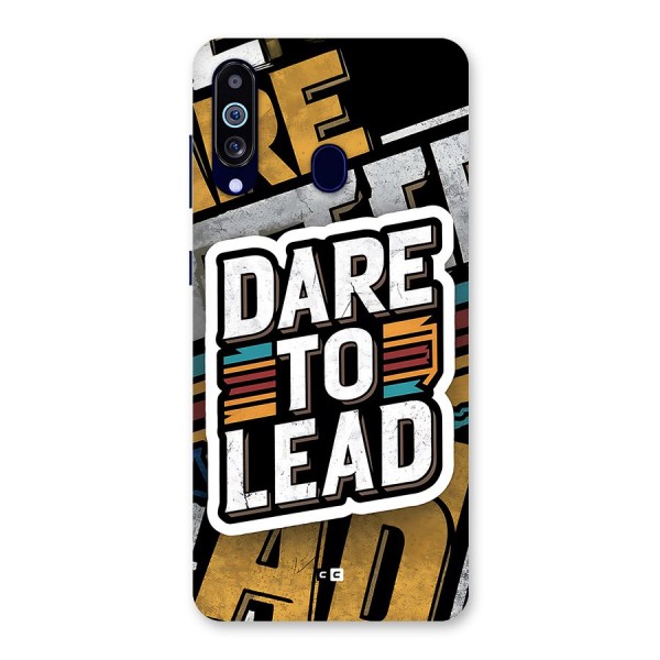 Dare To Lead Back Case for Galaxy A60