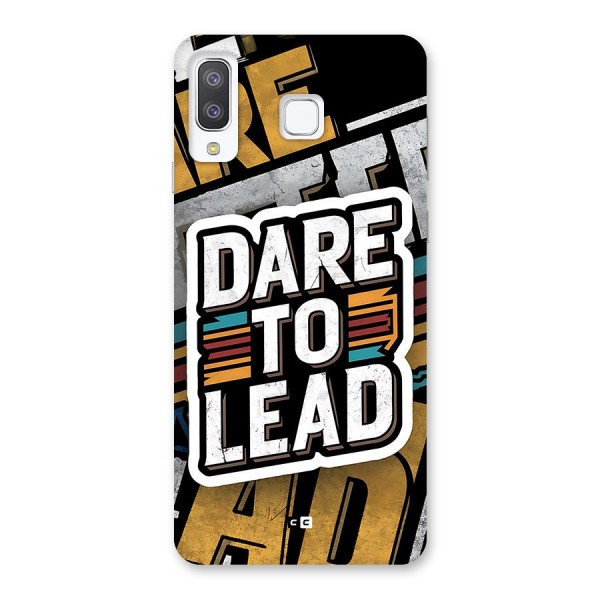 Dare To Lead Back Case for Galaxy A8 Star