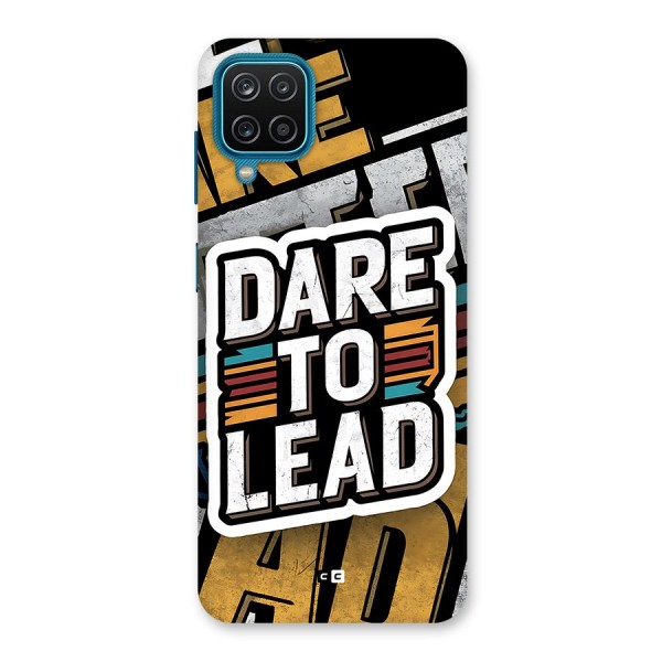 Dare To Lead Back Case for Galaxy F12