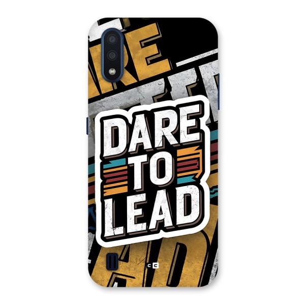 Dare To Lead Back Case for Galaxy M01