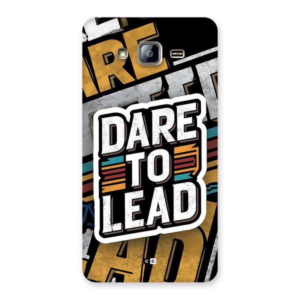 Dare To Lead Back Case for Galaxy On5