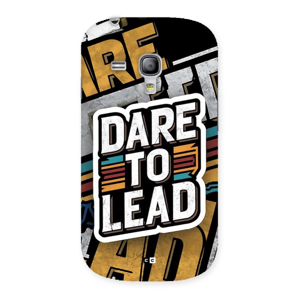 Dare To Lead Back Case for Galaxy S3 Mini