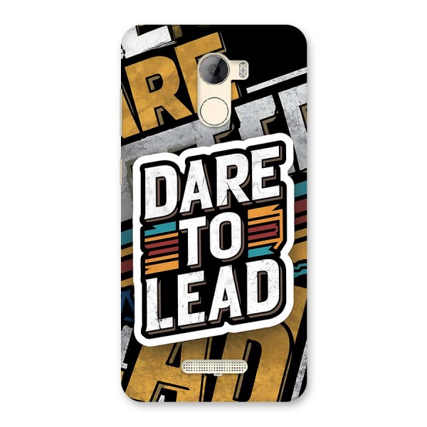 Dare To Lead Back Case for Gionee A1 LIte