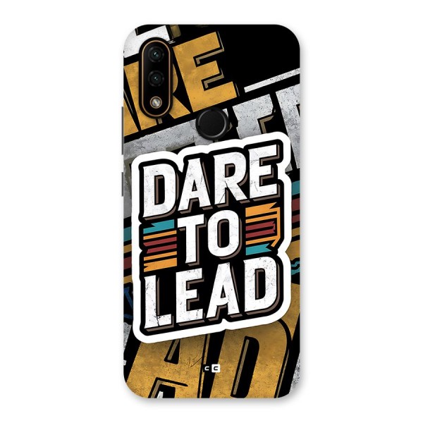 Dare To Lead Back Case for Lenovo A6 Note