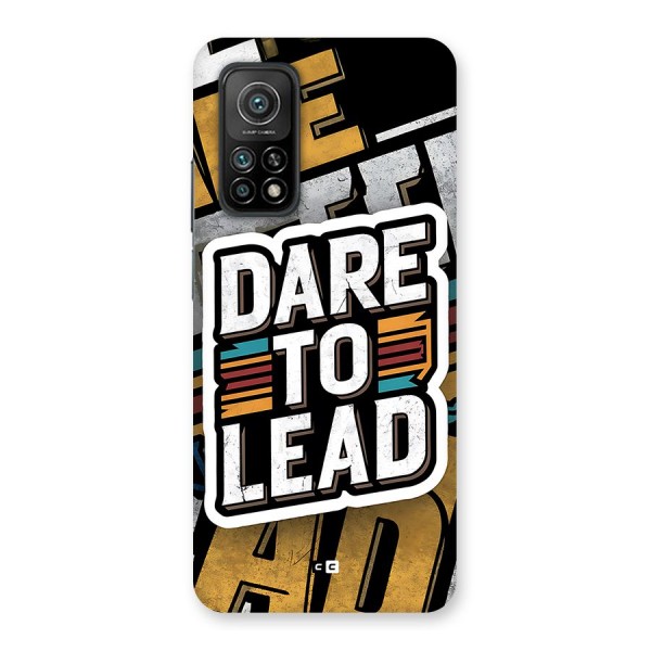 Dare To Lead Back Case for Mi 10T Pro 5G