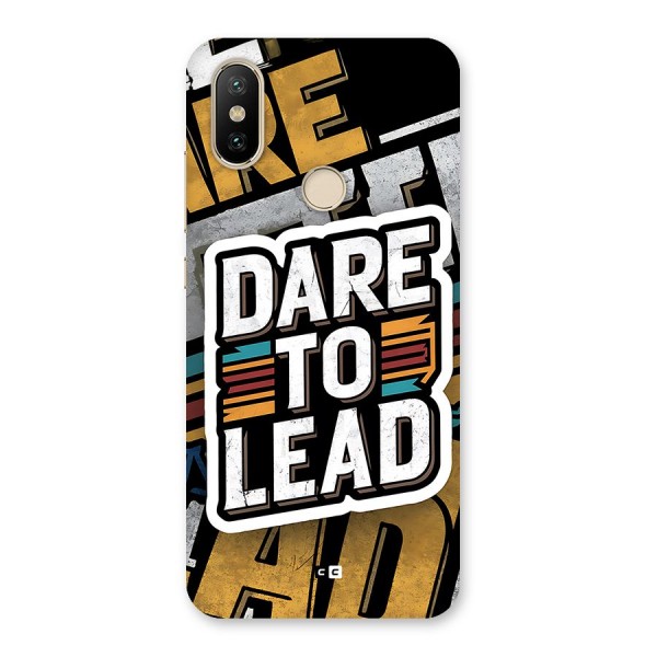 Dare To Lead Back Case for Mi A2