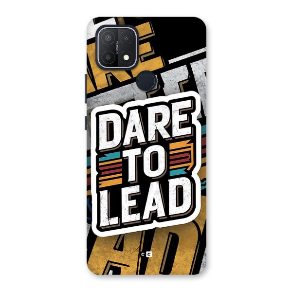 Dare To Lead Back Case for Oppo A15