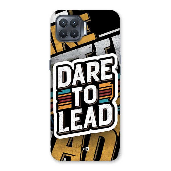 Dare To Lead Back Case for Oppo F17 Pro