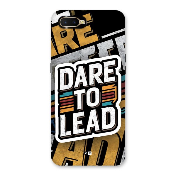 Dare To Lead Back Case for Oppo K1