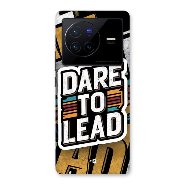 Dare To Lead Back Case for Vivo X80