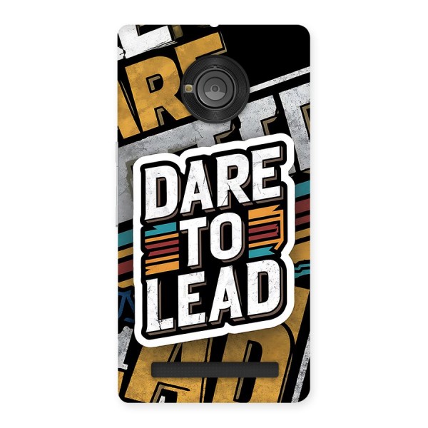 Dare To Lead Back Case for Yuphoria