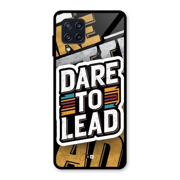 Dare To Lead Glass Back Case for Galaxy M32