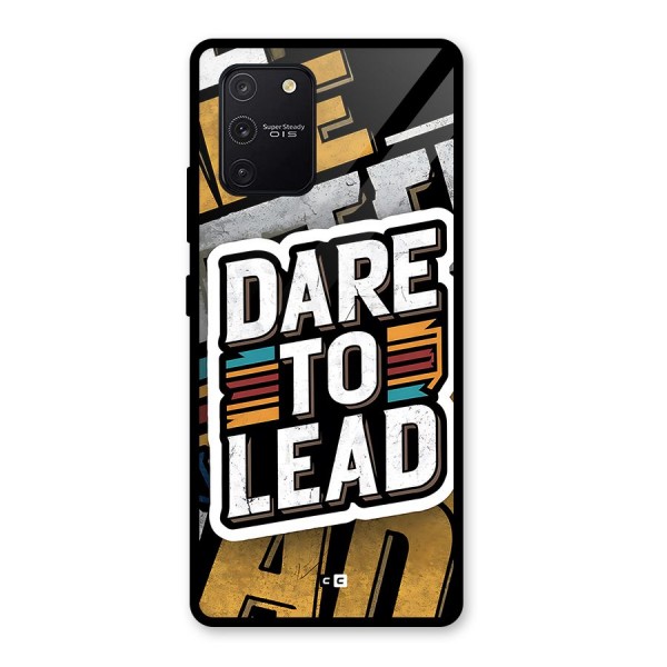 Dare To Lead Glass Back Case for Galaxy S10 Lite