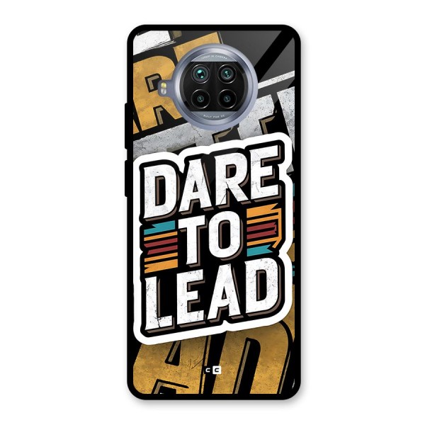 Dare To Lead Glass Back Case for Mi 10i