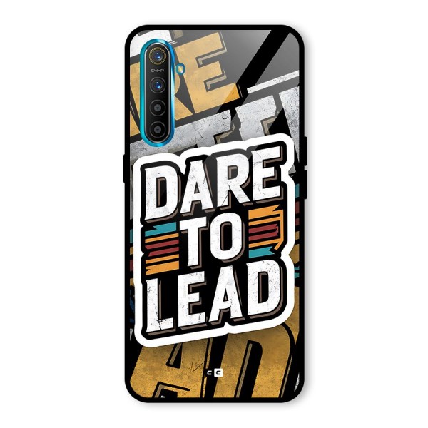 Dare To Lead Glass Back Case for Realme X2