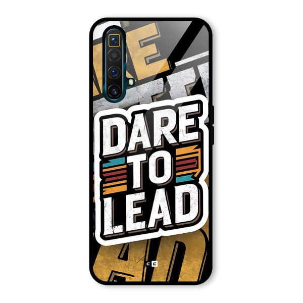 Dare To Lead Glass Back Case for Realme X3 SuperZoom