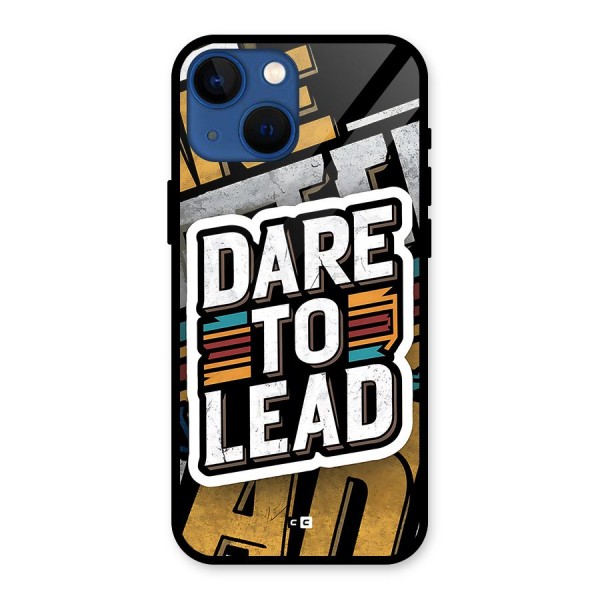 Dare To Lead Glass Back Case for iPhone 13 Mini