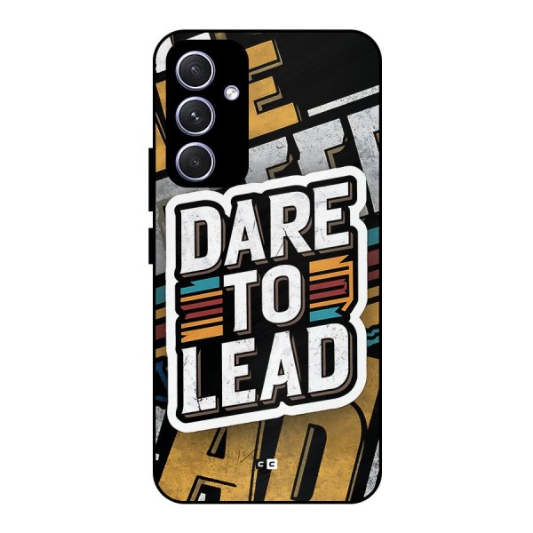 Dare To Lead Metal Back Case for Galaxy A54