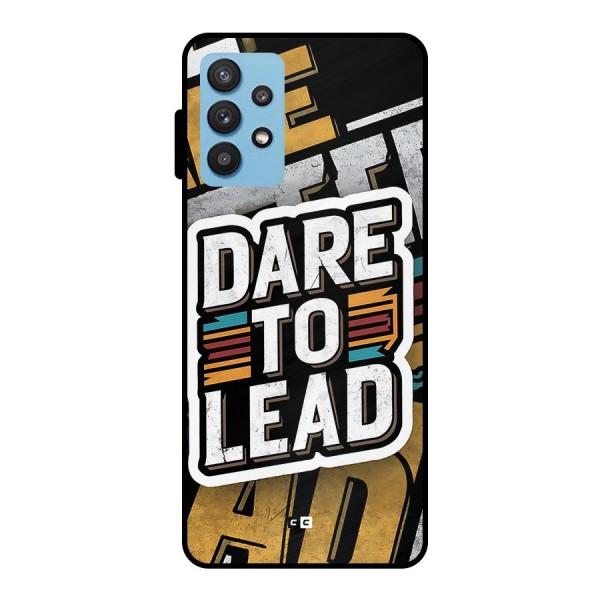 Dare To Lead Metal Back Case for Galaxy M32 5G