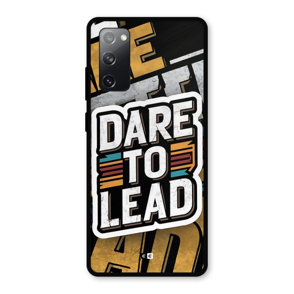 Dare To Lead Metal Back Case for Galaxy S20 FE