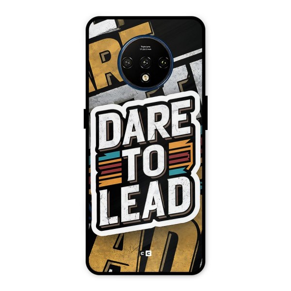 Dare To Lead Metal Back Case for OnePlus 7T