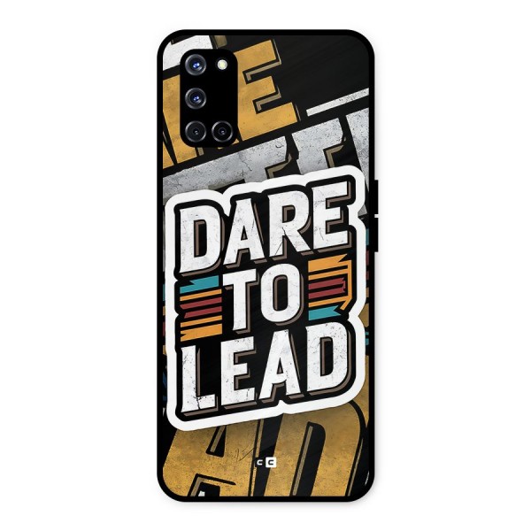 Dare To Lead Metal Back Case for Oppo A52