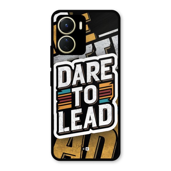 Dare To Lead Metal Back Case for Vivo T2x