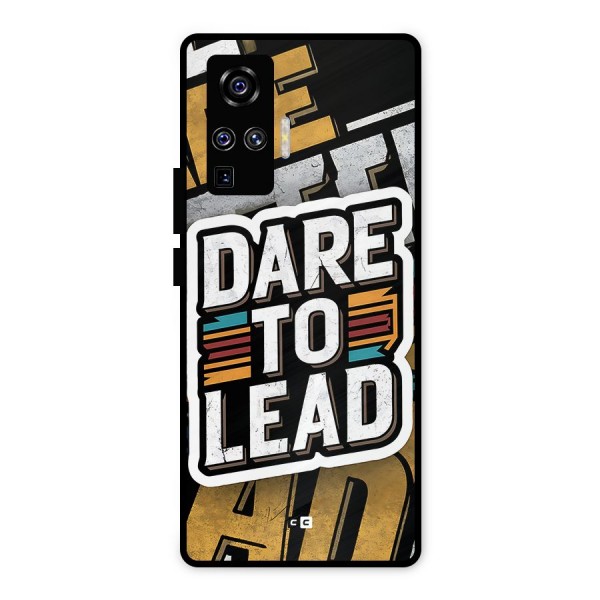 Dare To Lead Metal Back Case for Vivo X50 Pro