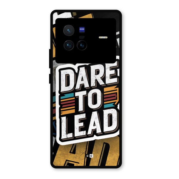 Dare To Lead Metal Back Case for Vivo X80