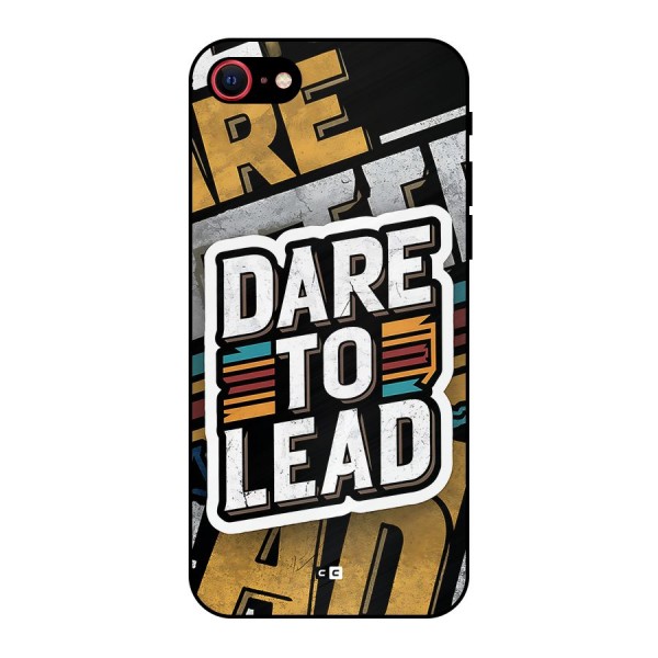 Dare To Lead Metal Back Case for iPhone SE 2020