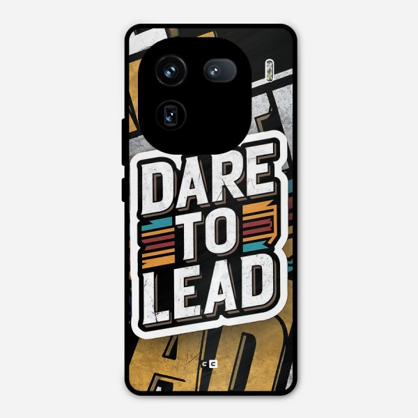 Dare To Lead Metal Back Case for iQOO 12