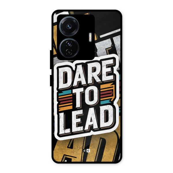 Dare To Lead Metal Back Case for iQOO Z6