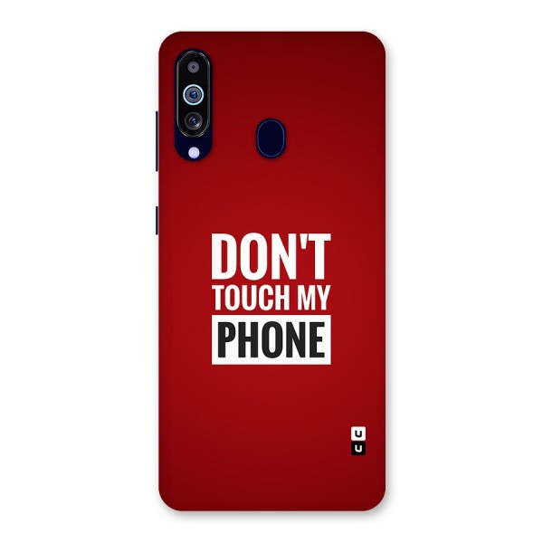 Dare To Touch Back Case for Galaxy A60