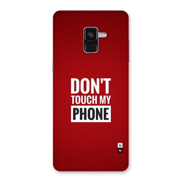 Dare To Touch Back Case for Galaxy A8 Plus