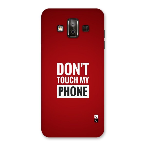 Dare To Touch Back Case for Galaxy J7 Duo