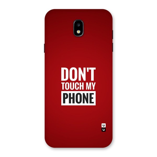 Dare To Touch Back Case for Galaxy J7 Pro