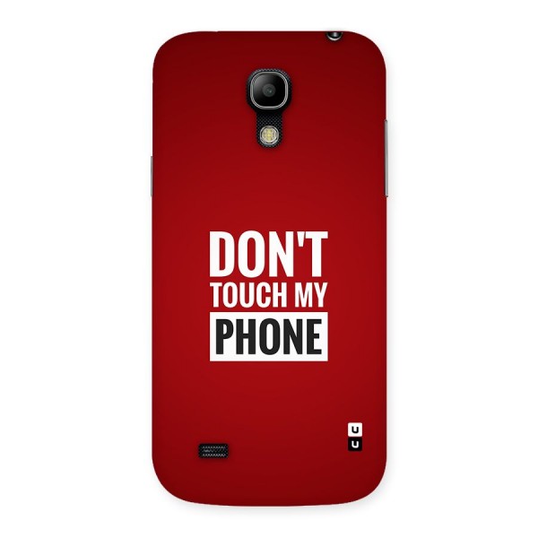 Dare To Touch Back Case for Galaxy S4 Mini