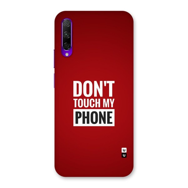 Dare To Touch Back Case for Honor 9X Pro