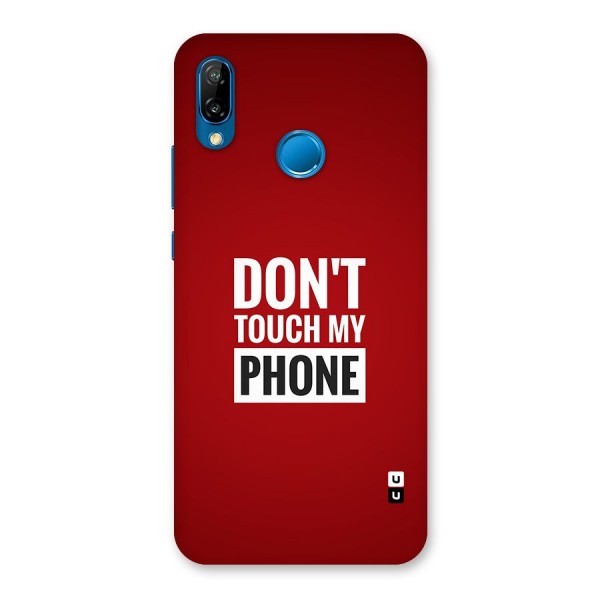 Dare To Touch Back Case for Huawei P20 Lite